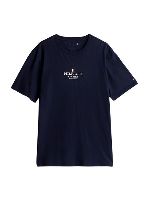 T-shirt ny blu scuro Tommy Hilfiger | MW0MW38980DW5